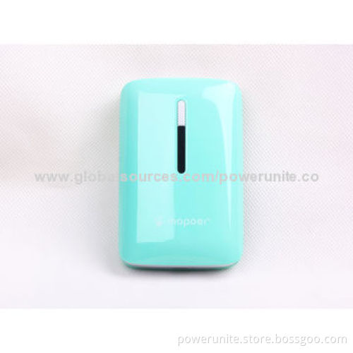 Universal External Power Bank for Smartphones, Tablet PCs with 6,600mAh Capacity, 5V/2.0A Input